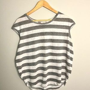 Forever 21 Sleeveless Striped Shirt
